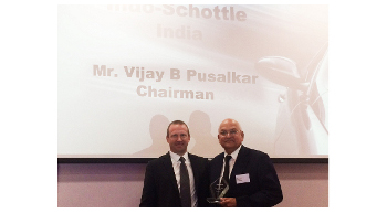 Indo Schottle awarded for best delivery performance in India