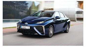Toyota’s hydrogen fuel cell-powered Mirai to be made available in Canada
