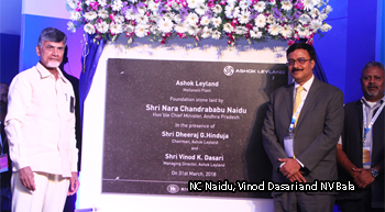 Ashok Leyland to build bus plant in Andhra Pradesh