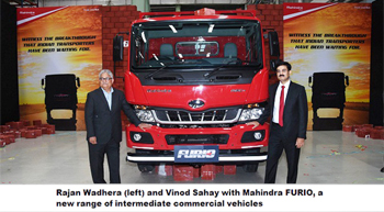 Mahindra forays into intermediate CVs market with launch of FURIO