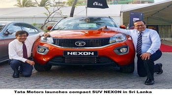 Tata Motors launches compact SUV NEXON in Sri Lanka