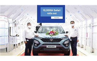 Tata Motors rolls out 10,000th Tata Safari