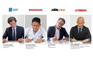 Piaggio, KTM, Honda and Yamaha set up the swappable batteries consortium