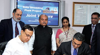 Mahindra Intertrade and MSTC to jointly set up auto shredding facility
